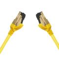 Slim F/FTP Cat.8 Patch Cable Solid Copper Shielded Network Patch Cord RJ45 Long Molded Boot